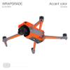 WRAPGRADE Skin Stickers Compatible with DJI Air 3 | Accent Color (STEALTH BLACK) view 3