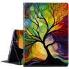 BPQOJB for Kindle Scribe Case with Adjustable Stand & Auto Wake/Sleep PU Leather Slim Smart Protect Cover Tablet Case for Kindle Scribe 10.2 inch 2022 - Colorful Tree view 1