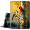 BPQOJB for Kindle Scribe Case with Adjustable Stand & Auto Wake/Sleep PU Leather Slim Smart Protect Cover Tablet Case for Kindle Scribe 10.2 inch 2022 - Wild Birds view 1