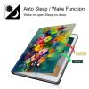 BPQOJB for Kindle Scribe Case with Adjustable Stand & Auto Wake/Sleep PU Leather Slim Smart Protect Cover Tablet Case for Kindle Scribe 10.2 inch 2022 - Colorful Flowers view 3