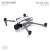 WRAPGRADE Skin Stickers Compatible with DJI Air 3 | Accent Color (RACING WHITE) view 3