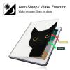 BPQOJB for Kindle Scribe Case with Adjustable Stand & Auto Wake/Sleep PU Leather Slim Smart Protect Cover Tablet Case for Kindle Scribe 10.2 inch 2022 - Cute Black Cat view 3