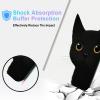 BPQOJB for Kindle Scribe Case with Adjustable Stand & Auto Wake/Sleep PU Leather Slim Smart Protect Cover Tablet Case for Kindle Scribe 10.2 inch 2022 - Cute Black Cat view 4
