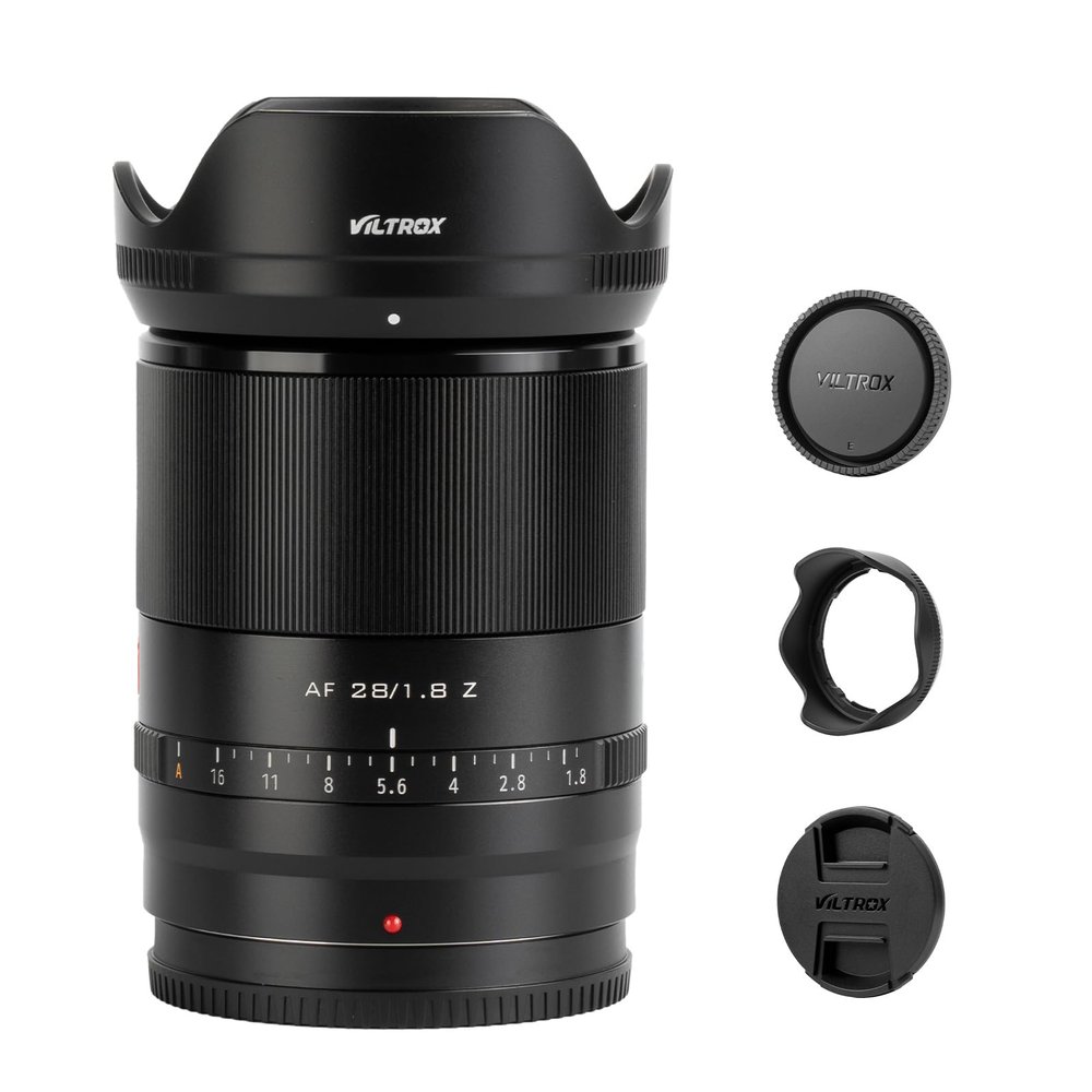 VILTROX 28mm f/1.8 F1.8 Full Frame Z Mount Lens for Nikon Z Mount Z5 Z50 Z6 Z6II Z7 Z7II ZFC Z30 Z9 Z8
