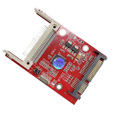 MOUDOAUER CF to SATA Converter CF Compact Flash Merory Card to 2.5 inch SATA Converter Adapter Compact Flash Serial ATA HDD Hard Disk Card