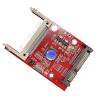 MOUDOAUER CF to SATA Converter CF Compact Flash Merory Card to 2.5 inch SATA Converter Adapter Compact Flash Serial ATA HDD Hard Disk Card view 1