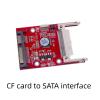 MOUDOAUER CF to SATA Converter CF Compact Flash Merory Card to 2.5 inch SATA Converter Adapter Compact Flash Serial ATA HDD Hard Disk Card view 4
