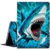 BPQOJB for Kindle Scribe Case with Adjustable Stand & Auto Wake/Sleep PU Leather Slim Smart Protect Cover Tablet Case for Kindle Scribe 10.2 inch 2022 - Shark Fish view 1