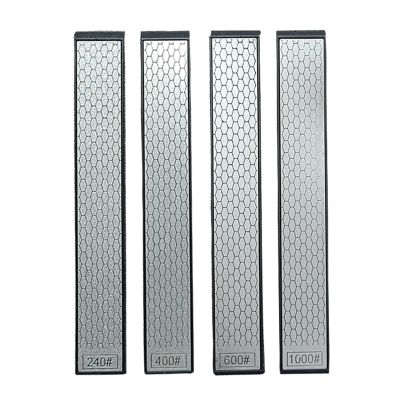 4 Pcs Diamond Sharpening Stone Set,Diamond Whetstones with a Non-Slip Base
