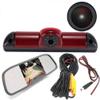 1280 * 720 pixel Super HD Brake Light Backup Camera Set with Rear-view Mirror Monitor, Night Vision Reversing Camera Replacement for Fiat Ducato X250 X290 Bus Kasten/Peugeot Boxter/Citroen Jumper view 3