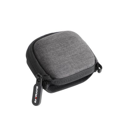 Action Camera Storage Bag Mini Carry Case For Insta360 GO3 For DJI Action 4/3 Hard Shell Zipper Protective Box Bottom Opening Design