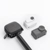 Action Camera Storage Bag Mini Carry Case For Insta360 GO3 For DJI Action 4/3 Hard Shell Zipper Protective Box Bottom Opening Design view 2