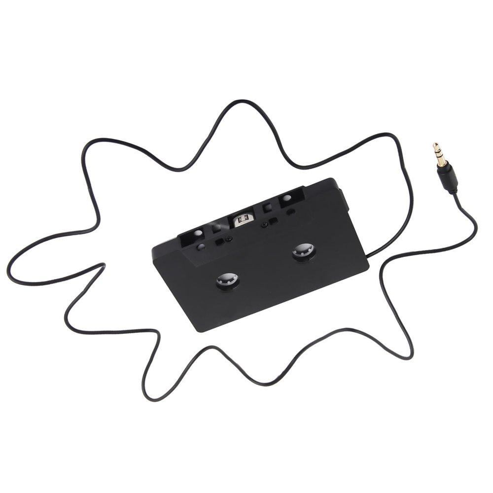 MOOKEENONE Audio Cassette Receiver, 3.5MM Aux Audio Cable Tape Player for Smartphone/MP3 Player/CD Player,