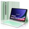 Keyboard Case for Samsung Galaxy Tab S10 Plus, Galaxy S9+ Plus Keyboard 12.4 inch, Magic Keyboard for Samsung S9 FE + Case, 7 Colors Backlit, Magnetic Detachable, Auto Sleep/Wake Up Smart Case (Green) view 1
