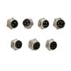 5Pair GX16 2 3 4 5 6 7 8 Pin Male Female Aviation Circular Connector GX-16 Aviation pl;/UG Socket Wire Panel Docking Connectors(8Pin) view 3