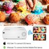 PATINS LED Video Projector W80,2800 Lumens Home Theater Support Dolby Sound Full HD 1080P Mini Video Beamer view 4