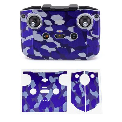 WRAPGRADE Skin Stickers Compatible with DJI RC-N2 (Stratosphere Blue DOT CAMO)