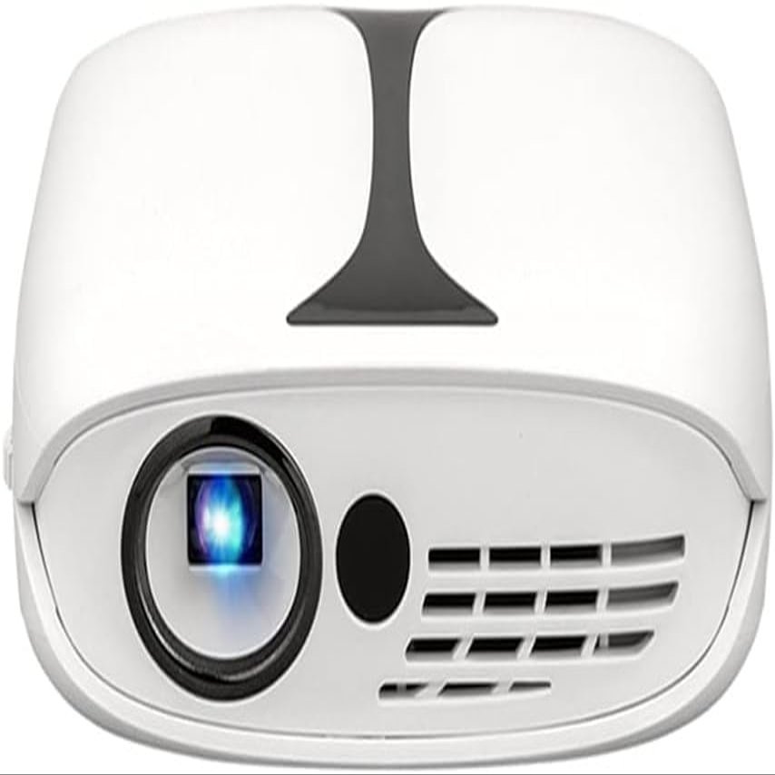 PATINS Mini Projector 180 Lumens Mobile Portable Pocket Home 1080P Smart 7.1 Projector (Size : RD-606W)