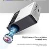 PATINS HD Mini Projector LED WiFi Projector Video Home Theater 3D Smart Movie Gaming Projector view 4