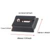 Quick Release Plate, Tripod Ball Head Base Camera Stabilizer Quick Release Plate for DJI Ronin Rsc2 Rs2 Rs3 (Standard 12mm) view 2