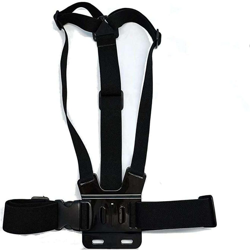 Navitech Adjustable Elastic Body Harness Strap - Compatible with ACTMAN Action Cam 4K