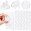 Thyle 100 Pcs Outlet Covers Bulk Child Baby Proofing Plug Covers for Electrical Outlets Easy Install Socket Sturdy Safe Secure Baby Proofing Kit for Home Office Bulk view 1