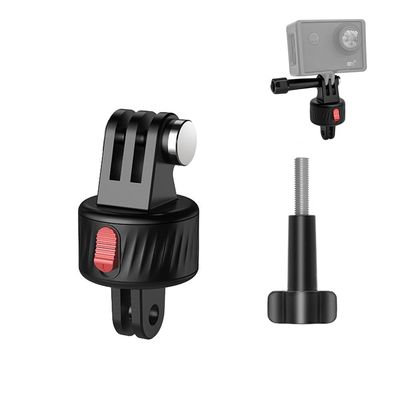 Andoer Magnetic Suction Cup Adapter, Tripod Adapter, Quick Release Base Mount, Screw-Free with Magnetic Base, Compatible with /10/9/8/7 Insta 360 AKASO DJI Action Camera