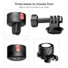 Andoer Magnetic Suction Cup Adapter, Tripod Adapter, Quick Release Base Mount, Screw-Free with Magnetic Base, Compatible with /10/9/8/7 Insta 360 AKASO DJI Action Camera view 4