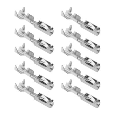 The Lord of the Tools 50PCS Micro Timer Crimp Contacts Wiring Crimp Repair Terminals Pins Connector for 0.5mm - 0.75mm Cable Cross-Section Model 5-963715-1