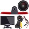 1280 * 720 Pixel Super HD Brake Light Backup Camera Set with 7 Inch LCD Monitor, Night Vision Reversing Camera Replacement for Mercedes Sprinter W906 W907 W910 316 CDI/VW Crafter Caravelle 2007-2015 view 3
