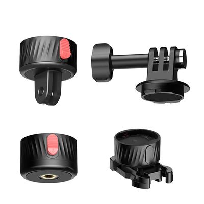 Andoer Magnetic Suction Cup Adapter, Tripod Adapter, Quick Release Base Mount, Magnetic Base + Magnetic Base + 1/4 Magnetic Base, Compatible with 11/10/9/8/7 Insta 360 AKASO DJI Action