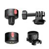 Andoer Magnetic Suction Cup Adapter, Tripod Adapter, Quick Release Base Mount, Magnetic Base + Magnetic Base + 1/4 Magnetic Base, Compatible with 11/10/9/8/7 Insta 360 AKASO DJI Action view 1