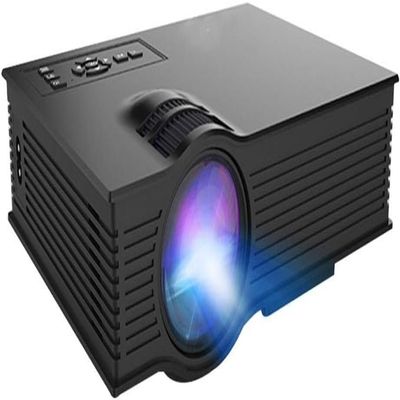 PATINS Portable LED Projector 1800 Lumens 80 110 HD 1080p Full HD Video Projector Beamer for Home Cinema
