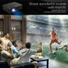 PATINS Portable LED Projector 1800 Lumens 80 110 HD 1080p Full HD Video Projector Beamer for Home Cinema view 2