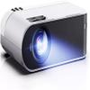 PATINS Mini Projector Portable WiFi Home Theater for 1080P Video Projector 2800 Lumens Mobile Smart 3D Projector view 1