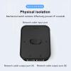 2 Port Gigabit Network Switch, RJ45 CAT6 Port Gigabit Ethernet Switch 2 in 1 Out, Network Key Press Switch Splitter Selector Box view 2
