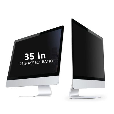 AIZYR Computer Privacy Screen Filter Compatible with 35 Inch 16:9 Widescreen Display 1Pace, Eye Protection Anti Glare Anti Scratch(82X34.5cm)