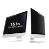 AIZYR Computer Privacy Screen Filter Compatible with 35 Inch 16:9 Widescreen Display 1Pace, Eye Protection Anti Glare Anti Scratch(82X34.5cm) view 1