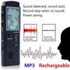 KouRy 16GB Digital Voice Recorder Voice Activated Recorder with Playback, USB Rechargeable - Tape Recorder for Lectures, Meetings, Interviews, Mini Audio Recorder MP3 view 2