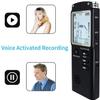 KouRy 16GB Digital Voice Recorder Voice Activated Recorder with Playback, USB Rechargeable - Tape Recorder for Lectures, Meetings, Interviews, Mini Audio Recorder MP3 view 3