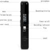 KouRy 8GB Digital Voice Recorder for Lectures Meetings - Tape Recorder Audio Recording Device with Playback USB (Colour: Black) view 2