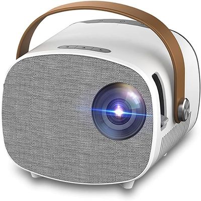 PATINS Mini Projector Portable for 1080P Video Beamer Home Theater Multiscreen Media Player Gift