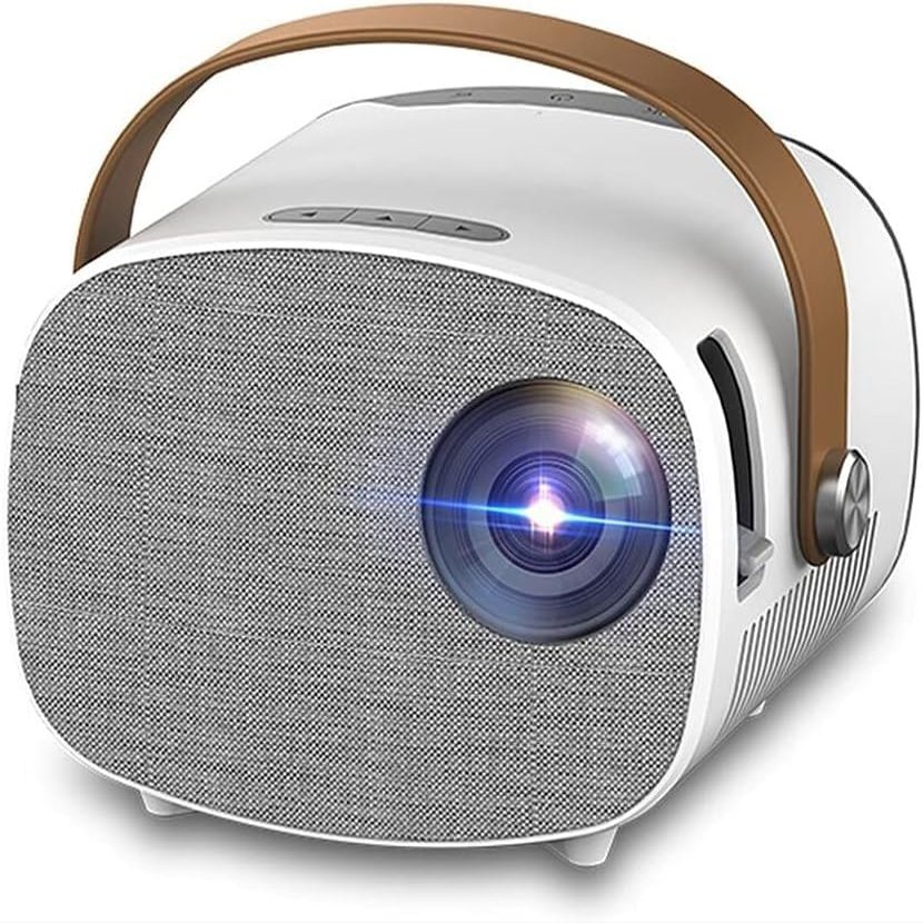PATINS Mini Projector Portable for 1080P Video Beamer Home Theater Multiscreen Media Player Gift