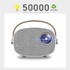 PATINS Mini Projector Portable for 1080P Video Beamer Home Theater Multiscreen Media Player Gift view 2