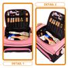 Beavorty Hair Stylist Tool Organizer Bag Multi-Functional Hairdressing Travel Case for Clippers and Accessories Lightweight and Durable Barber Supplies Storage view 2