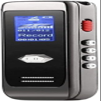 KouRy Digital Voice Recorder, 16GB Voice Recorder, MP3 Player, Noise Reduction, for Lectures, Meetings (Colour: Black)