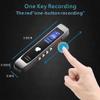 KouRy Digital Voice Recorder, 16GB Voice Recorder, MP3 Player, Noise Reduction, for Lectures, Meetings (Colour: Black) view 2