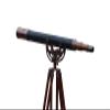 Mary Nautical- Decorative- Brass Single Barrel Telescope Griffith Astro with Wooden Tripod Stand Telescope view 3
