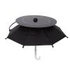 10W Solar Panel Phone Umbrella, Portable Stand Umbrella, Rain Phone Umbrella with Phone Solar Charger for Shading Art Decoration Food Delivery Riding Phone Holder view 1
