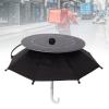 10W Solar Panel Phone Umbrella, Portable Stand Umbrella, Rain Phone Umbrella with Phone Solar Charger for Shading Art Decoration Food Delivery Riding Phone Holder view 2
